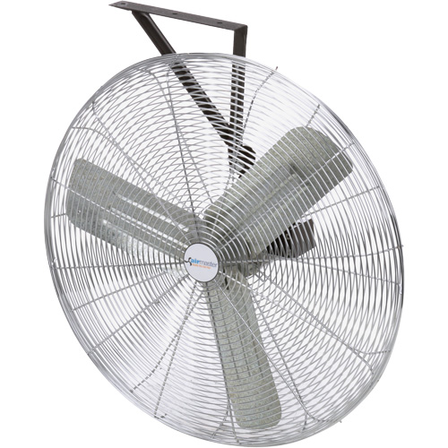Non-Oscillating Wall Fan, Commercial, 3 Speed, 24" Diameter Sécurité Médic