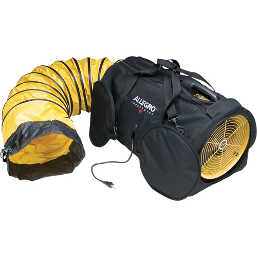 ALLEGRO INDUSTRIES "Air Bag" Blower Systems, 1/2 HP, 1800 CFM Sécurité Médic