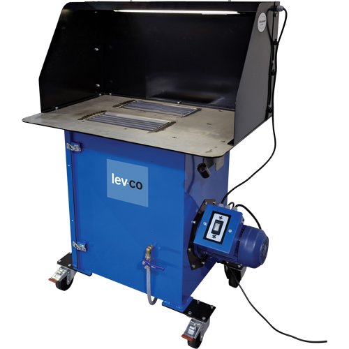 Cabines &agrave; ventilation verticale s&eacute;rie Sledgehammer, 120 V, 1200 pi³/min, 35" la x 24" l Sécurité Médic
