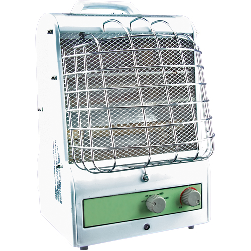 Portable Utility Heater, Fan/Radiant Heat, Electric, 5120 Sécurité Médic