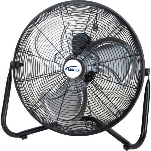 Ventilateur sur pied haute vitesse, Commercial, 3 vitesses, Diam&egrave;tre de 16" Sécurité Médic