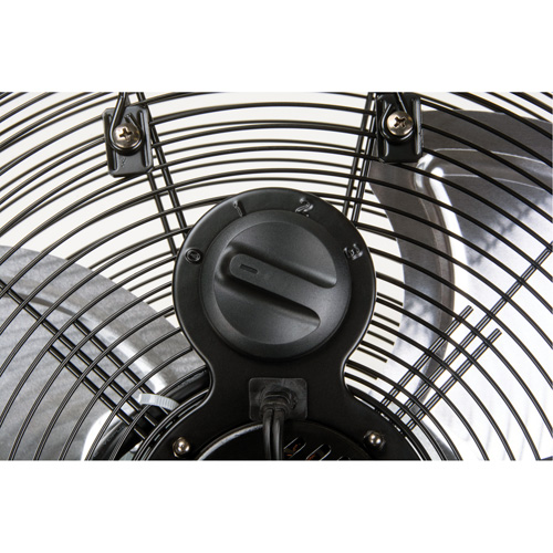 Ventilateur sur pied haute vitesse, Commercial, 3 vitesses, Diam&egrave;tre de 16" Sécurité Médic