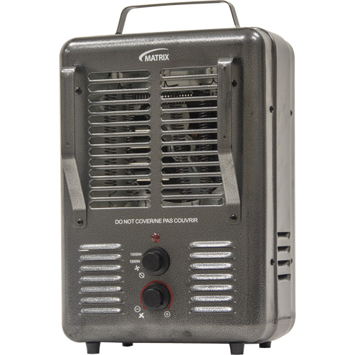 Portable Utility Heater, Fan, Electric, 5120 Sécurité Médic