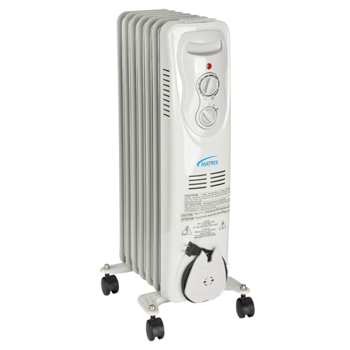 Radiateur, Rempli d'huile, &eacute;lectrique, 5120 Sécurité Médic