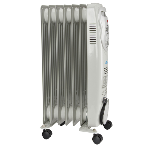 Radiateur, Rempli d'huile, &eacute;lectrique, 5120 Sécurité Médic