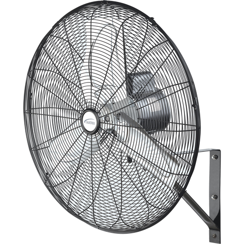 Ventilateur mural non-oscillant, Industriel, 2 vitesses, Diam&egrave;tre de 24" Sécurité Médic