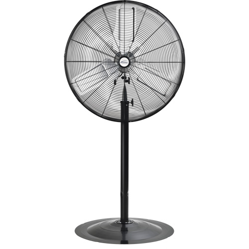 Ventilateur non oscillant sur socle, Robuste, 2 Vitesses, Diam&egrave;tre de 30" Sécurité Médic