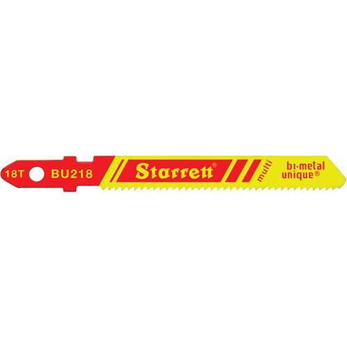 Lames pour scie sauteuse Unified Shank, Bim&eacute;tal, 2" lo, 18 dents par pouce Sécurité Médic