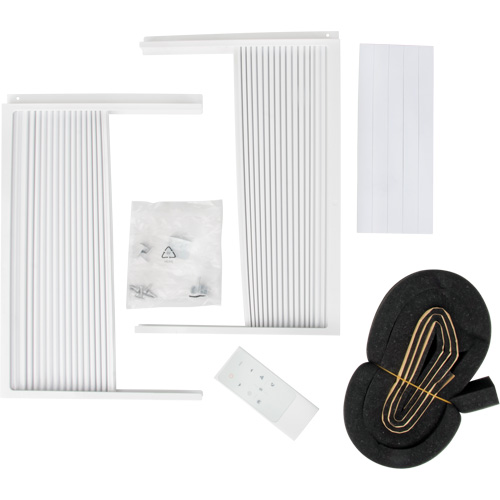 Climatiseur horizontal, Fen&ecirc;tre, 12 000 BTU Sécurité Médic
