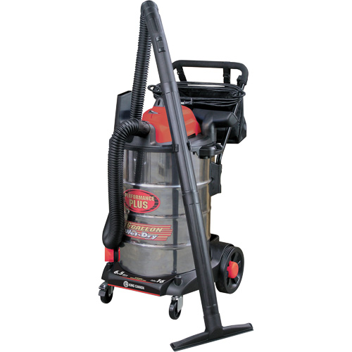 Aspirateur, Secs-humides, 6,5 CV, 16 gal. US (60,6 litres) Sécurité Médic
