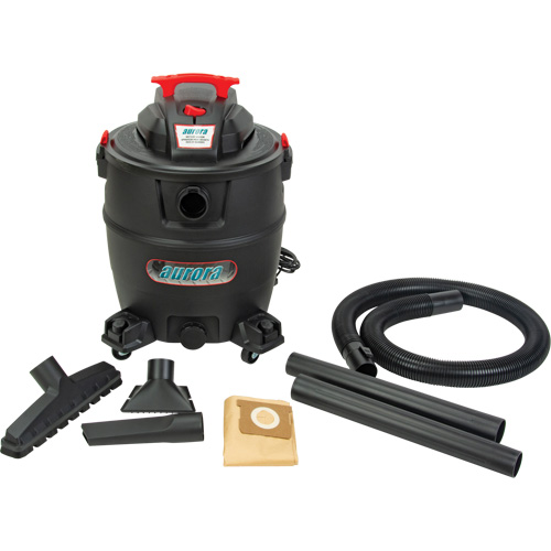 Aspirateur, Secs-humides, 6 CV, 16 gal. US (60,6 litres) Sécurité Médic