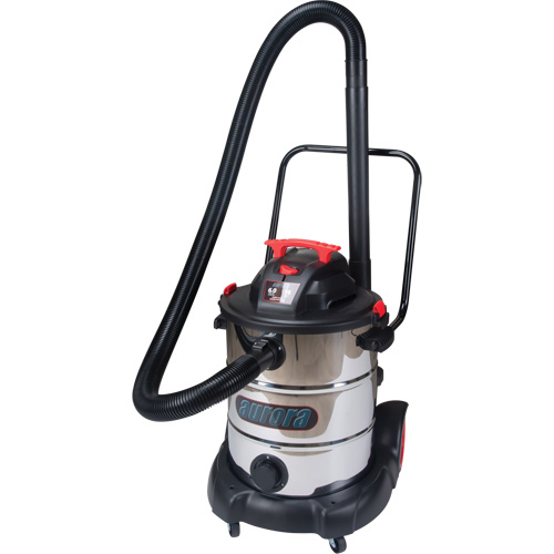 Aspirateur, Secs-humides, 6 CV, 16 gal. US (60,6 litres) Sécurité Médic