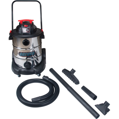 Aspirateur, Secs-humides, 6 CV, 16 gal. US (60,6 litres) Sécurité Médic