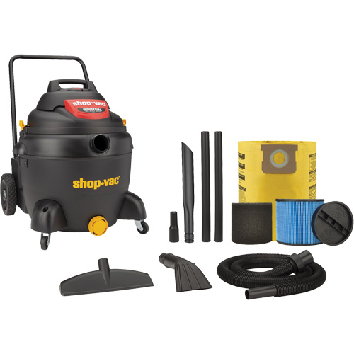 Industrial Vacuum, Wet-Dry, 3 HP, 16 US Gal. (60.6 Litres) Sécurité Médic