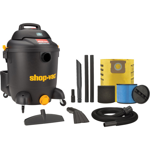 SVX2 Shop Vacuum, Wet-Dry, 5.5 HP, 12 US Gal. (45.4 Litres) Sécurité Médic