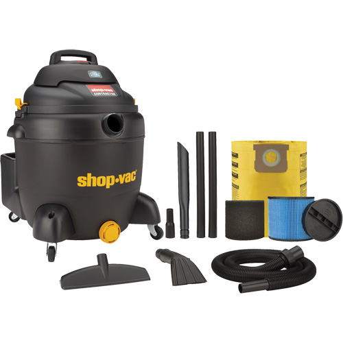 SVX2 Shop Vacuum, Wet-Dry, 6.5 HP, 18 US Gal. (68.1 Litres) Sécurité Médic