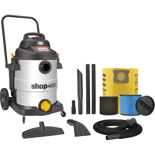 SVX2 Shop Vacuum, Wet-Dry, 6.5 HP, 12 US Gal. (45.4 Litres) Sécurité Médic