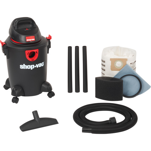 DIY & Workshop Series Shop Vacuum, Wet-Dry, 3.5 HP, 6 US Gal. (22.7 Litres) Sécurité Médic