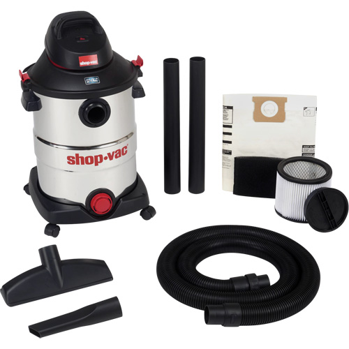 SVX2 Shop Vacuum, Wet-Dry, 5.5 HP, 12 US Gal. (45.4 Litres) Sécurité Médic