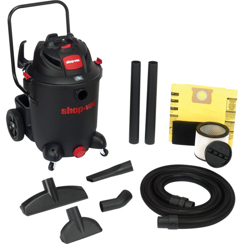 SVX2 Utility Shop Vacuum with Cart, Wet-Dry, 6.5 HP, 14 US Gal. (53 Litres) Sécurité Médic