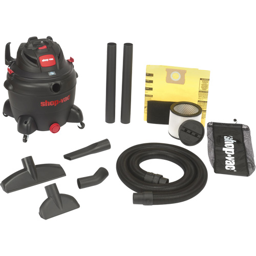 SVX2 Utility Shop Vacuum, Wet-Dry, 6.5 HP, 16 US Gal. (60.6 Litres) Sécurité Médic