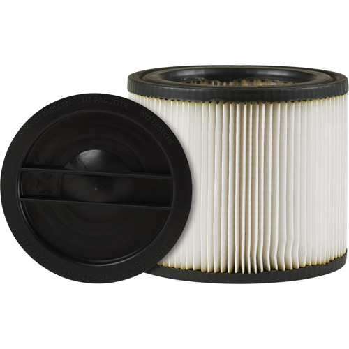 Small Vacuum Filter, Cartridge, Fits 1 - 6 US gal. Sécurité Médic