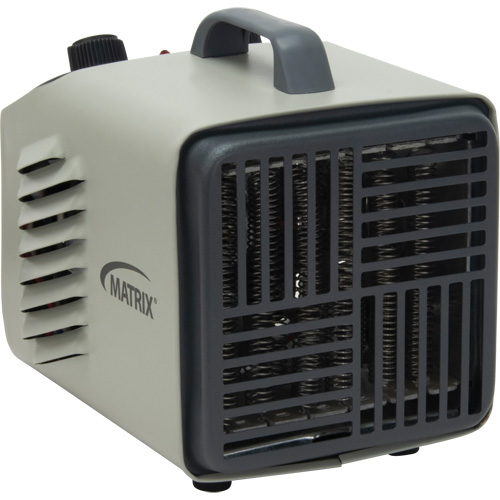 Personal Metal Shop Heater with Thermostat, Fan, Electric Sécurité Médic