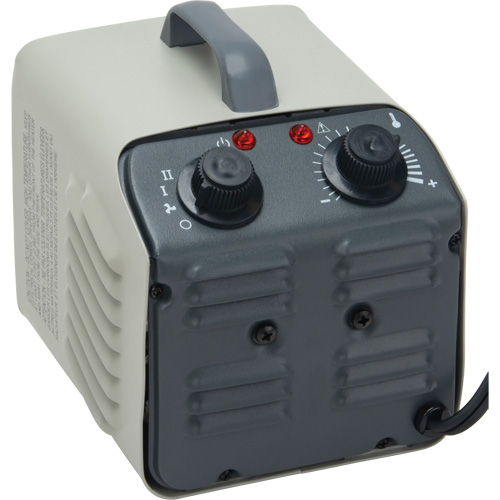 Personal Metal Shop Heater with Thermostat, Fan, Electric Sécurité Médic