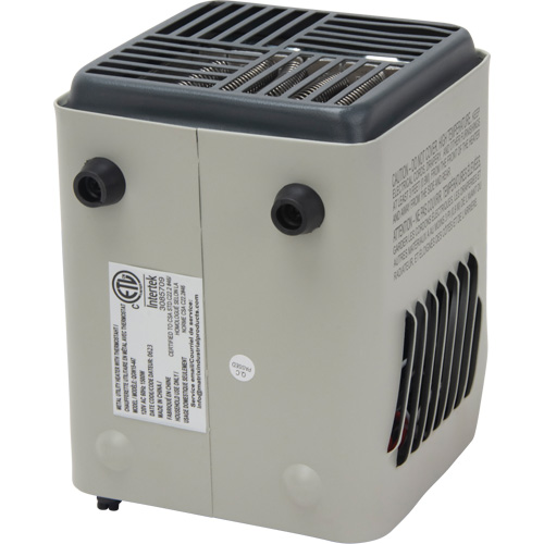 Personal Metal Shop Heater with Thermostat, Fan, Electric Sécurité Médic