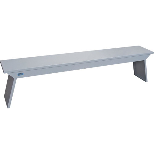 Bancs pour vestiaires, Acier, 72" lo x 12" la x 17" h Sécurité Médic