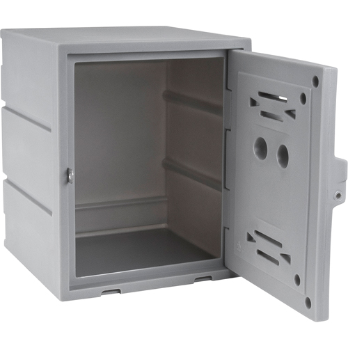 Locker, 15" x 15" x 18", Grey, Assembled Sécurité Médic