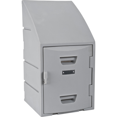 Locker, 15" x 15" x 31", Grey, Assembled Sécurité Médic