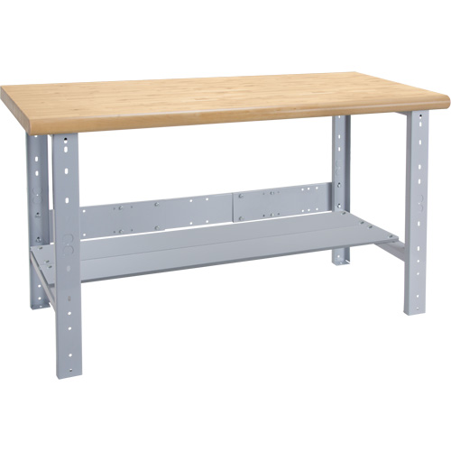 &eacute;tabli pr&eacute;conçu, Cap 2500 lb, 60" la x 36" p, 34" h Sécurité Médic