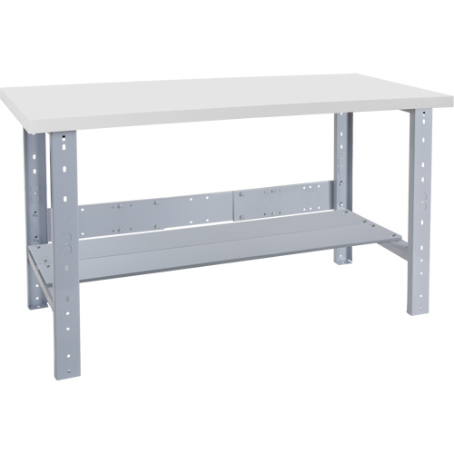 Pre-Designed Workbench, 72" W x 30" D x 34" H, 2500 lbs. Capacity Sécurité Médic