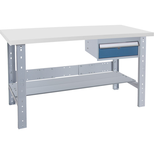 Pre-Designed Workbench, 72" W x 30" D x 34" H, 2500 lbs. Capacity Sécurité Médic