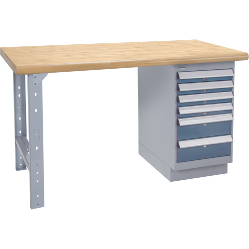 &eacute;tabli pr&eacute;conçu, Cap 2500 lb, 60" la x 36" p, 34" h Sécurité Médic