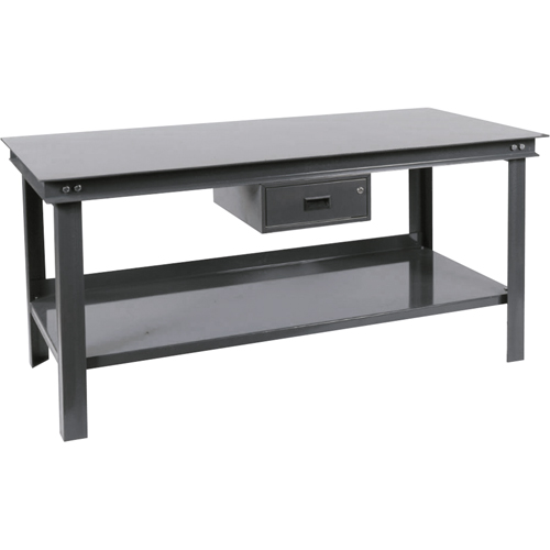 &eacute;tabli robuste, 72" la x 36" p x 34" h, Capacit&eacute; 14 000 lb Sécurité Médic