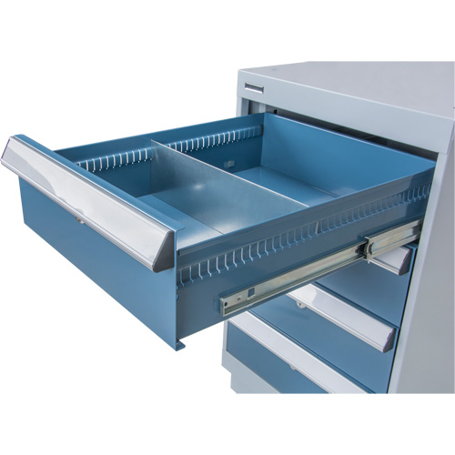 &eacute;tabli &agrave; quatre tiroirs sur pi&eacute;destal, 18" la x 21" p x 28" h Sécurité Médic