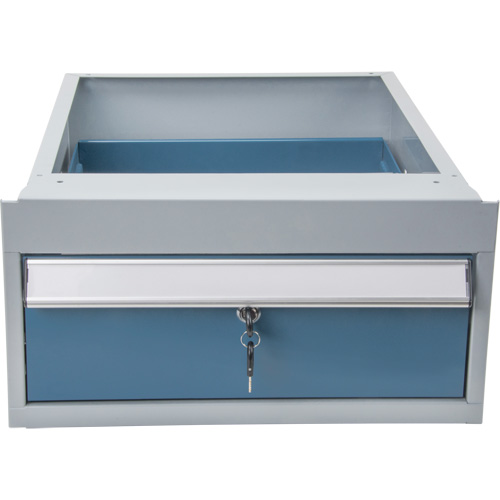 Tiroir de rechange pour &eacute;tabli &agrave; armoire, Acier, 20" la x 15-3/8" p x 5-5/8" h Sécurité Médic