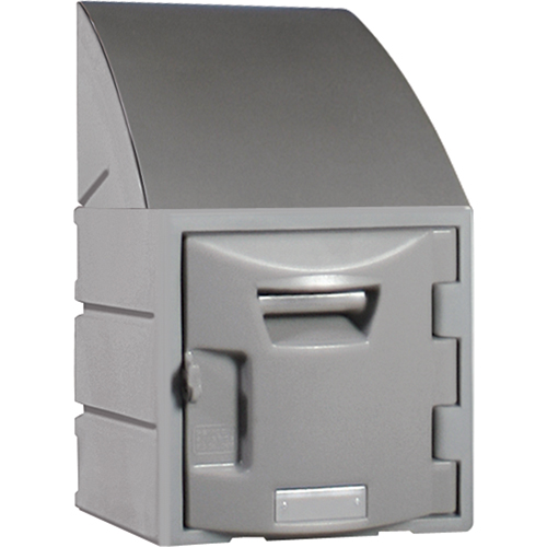 Locker, 12" x 15" x 25", Grey, Assembled Sécurité Médic