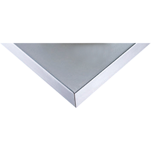 Dessus d'&eacute;tabli en acier inoxydable 304 avec &acirc;me en bois, 24" p x 48" la, 1-3/4" d'&eacute;paisseur Sécurité Médic