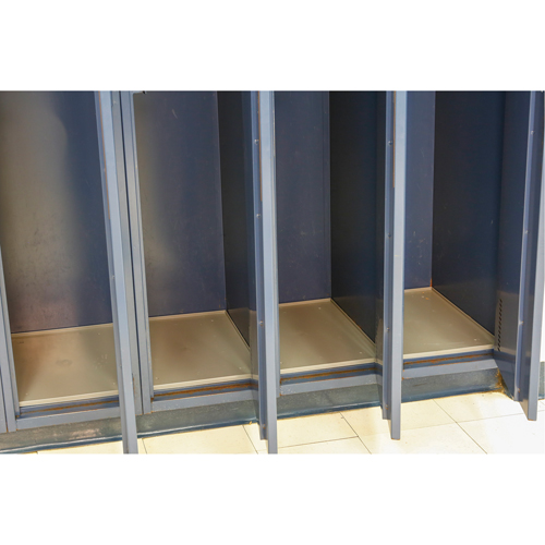 Fond de casier, Convient aux casiers 12" x 15", Beige, Plastique Sécurité Médic