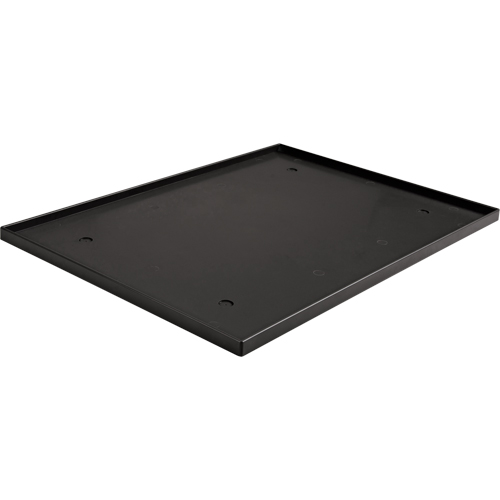 Locker Base Insert, Fits Locker Size 12" x 18", Black, Plastic Sécurité Médic