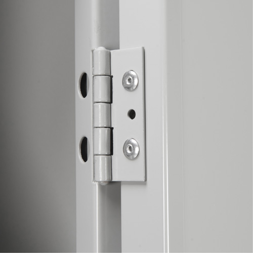 Clean Line Lockerette, 6 -tier, Bank of 4, 48" x 18" x 82", Steel, Charcoal, Rivet (Assembled) Sécurité Médic