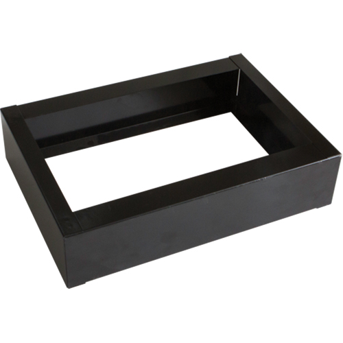 All-Welded Concorde - Heavy-Duty Lockers Recessed Base, 1 Banks, 4" H x 12" W x 17" D, Black, Steel Sécurité Médic