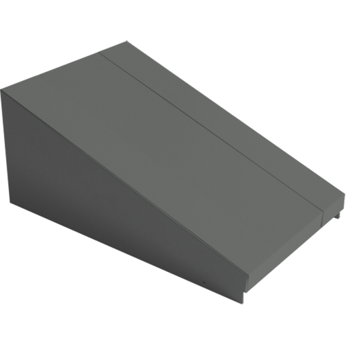All-Welded Concorde - Heavy-Duty Lockers Sloping Top, 1 Bank, 18" D x 12" W x 6" H, Steel Sécurité Médic