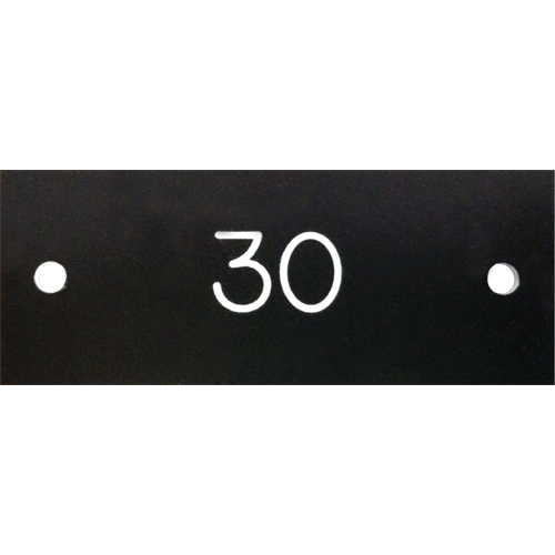 Locker Number Plates Sécurité Médic