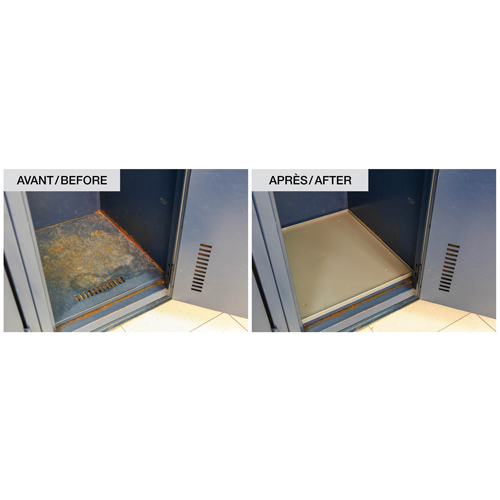 Fond de casier, Convient aux casiers 12" x 15", Beige, Plastique Sécurité Médic