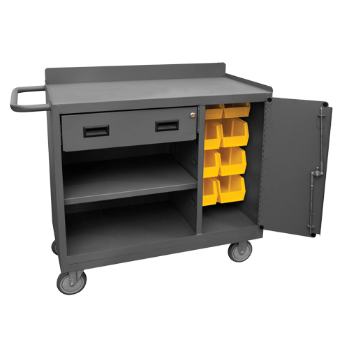 Armoire d'&eacute;tabli mobile, Acier Surface Sécurité Médic