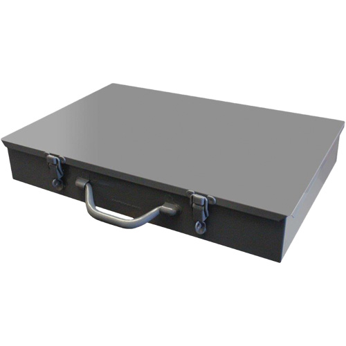 Compartment Steel Scoop Boxes, 17.875" W x 12" D x 3" H, 13 Compartments Sécurité Médic